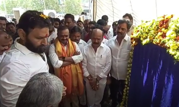  Bhumi Puja For The Construction Works Of Railway Flavors To Be Built At The Rail-TeluguStop.com