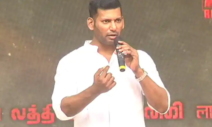  Hero Vishal Clarity On The Competition In The Kuppam , Kuppam, Hero Vishal , Cm-TeluguStop.com