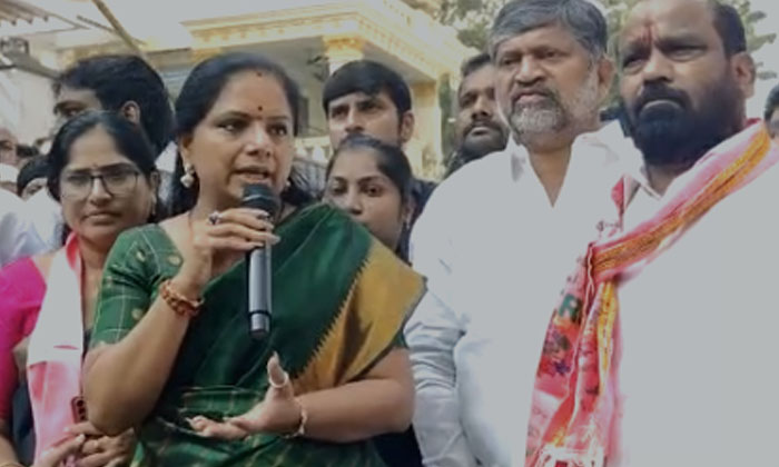  Mlc Kavitha Reacts To Her Name Being In The Ed Report In The Liquor Scam Case ,-TeluguStop.com