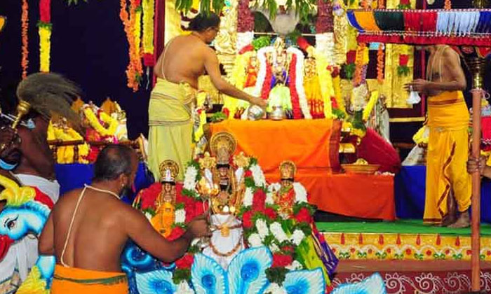 Telugu Bhadrachalam, Devotional, Nitya Kalyanam, Parnashala, Srisita, Temple-Tel