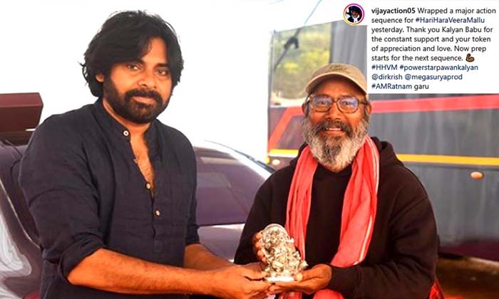  Action Choreographer Drops A Huge Update About Hari Hara Veera Mallu, Pawan Kaly-TeluguStop.com