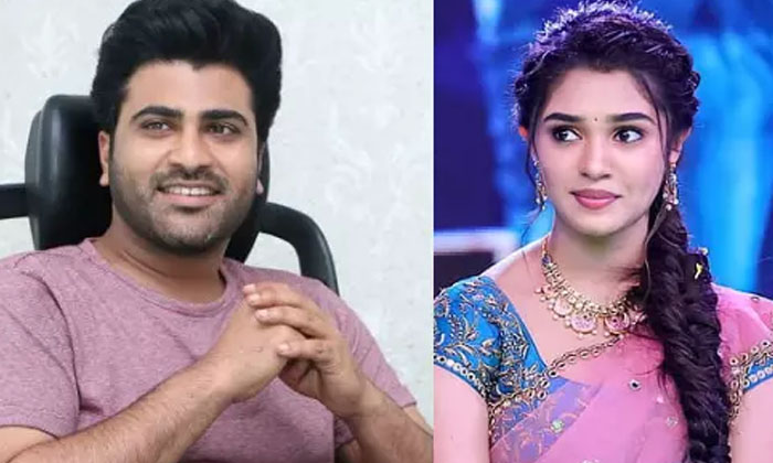  Sharwanand Romance With Krithi Shett , Sharwanand , Krithi Shetty, Tollywood ,-TeluguStop.com