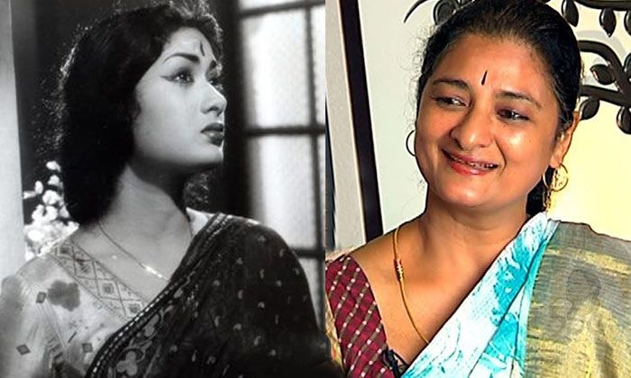  Savitri Daughter About Health , Mahanati Savitri, Chamundeshwari, Tollywood, Sav-TeluguStop.com