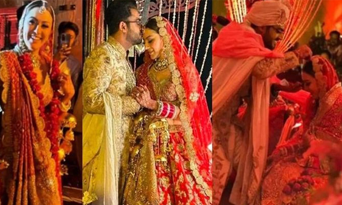  Hansika Sohail Katuria Marriage Pics Viral On Social Media Details, Hansika, Soh-TeluguStop.com