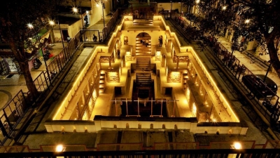  Hyderabad's 17th Century Stepwell Restored To Its Pristine Glory-TeluguStop.com