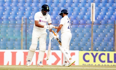  Ind V Ban, 1st Test: Ashwin, Kuldeep Hit Critical Knocks For India To Post 404 A-TeluguStop.com