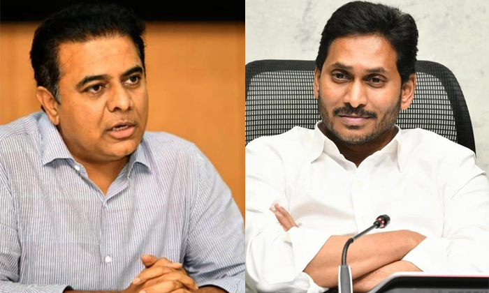 Jagan Ktr Ignoring Sharmila Kavitha Details, Ktr, Ys Sharmila Kavitha, Cm Jagan Jagan Ktr Ignoring Sharmila Kavitha Details, Ktr, Ys Sharmila Kavitha, Cm Jagan-TeluguStop.com