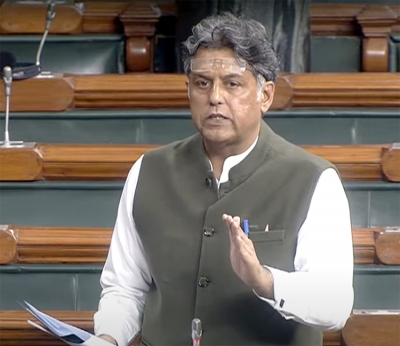  Manish Tewari Raises Issue Of Law Minister's Remarks On Sc In Lok Sabha-TeluguStop.com