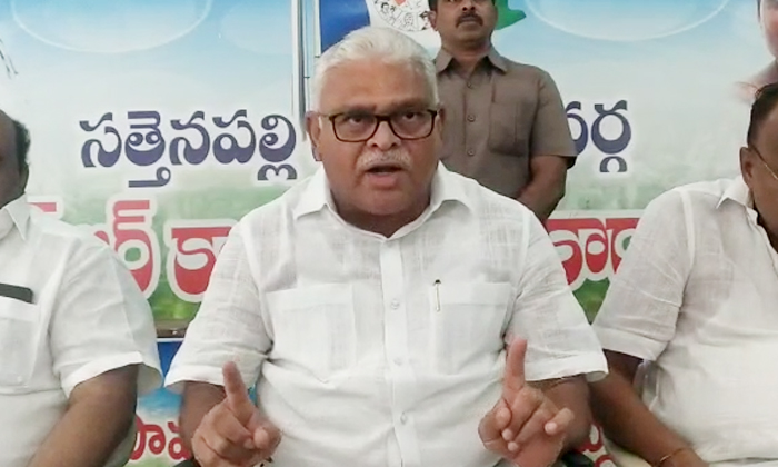  Minister Ambati Rambabu Shocking Comments On Chandrababu Naidu Details, Minister-TeluguStop.com