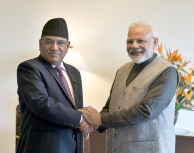  Modi Congratulates Prachanda On Becoming Nepal Pm-TeluguStop.com