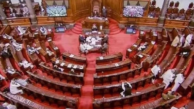  Opposition Walks Out Of Rs After Denied Debate On China-TeluguStop.com