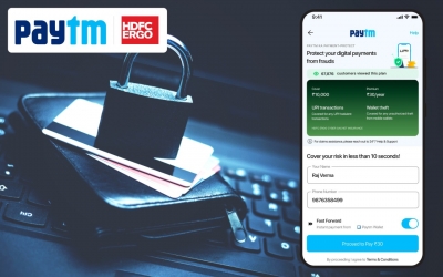  Paytm, Hdfc Ergo Launch 'payment Protect' To Safeguard Mobile Upi Transactions U-TeluguStop.com
