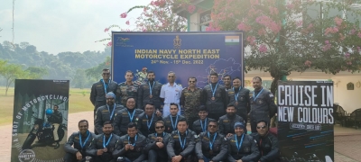  Phase 2 Of Indian Navy Bikers Expedition Across Ne Begins-TeluguStop.com