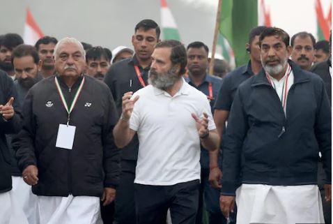  Rahul Gandhi Bharat Jodo Trip To Delhi-TeluguStop.com