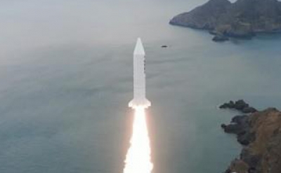  S.korea Successfully Conducts Test Flight Of Solid-fuel Space Vehicle-TeluguStop.com