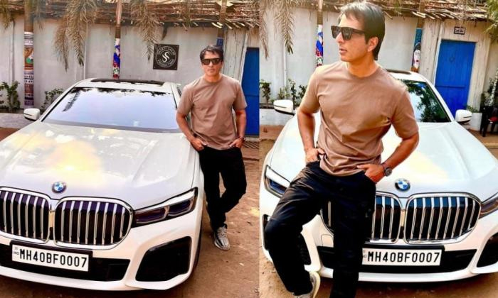  Sonu Sood Buys Luxury Bmw 7 Series Car Cost Details Inside Details, Sonu Sood, B-TeluguStop.com