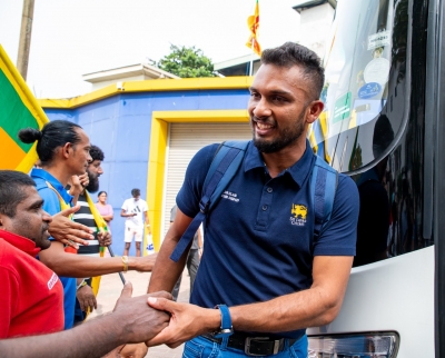  Sri Lanka Team Leaves For India For White Ball Series-TeluguStop.com