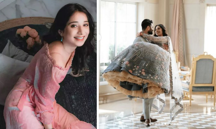  Tv Actress Vrushika Mehta Engaged Photos Viral Details, Vrushika Mehta, Engegeme-TeluguStop.com