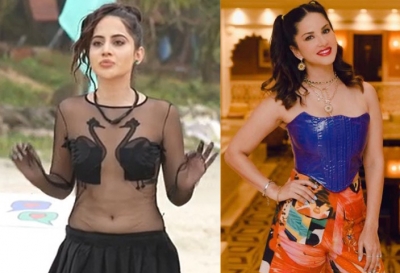  Uorfi Javed Tells Sunny Leone: You Can't Compete With My Outfit-TeluguStop.com