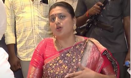  Chandrababu Is A Big Psycho.. Minister Roja's Harsh Comments-TeluguStop.com