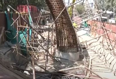  Breaking: Metro Pillar Under Construction Collapsed In Bengaluru-TeluguStop.com