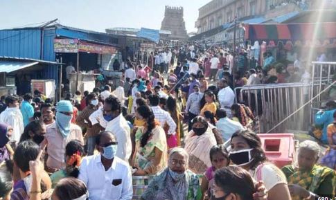  Crowd Of Devotees Increased In Yadadri..-TeluguStop.com
