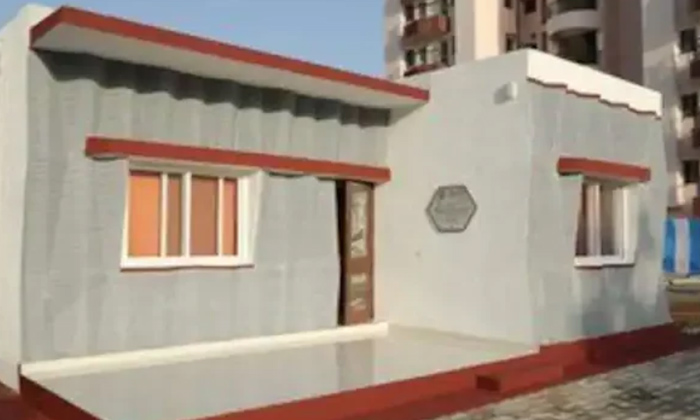  Indian Army Inaugurates First Ever 3d Printed House Dwelling Unit,indian Army,ar-TeluguStop.com