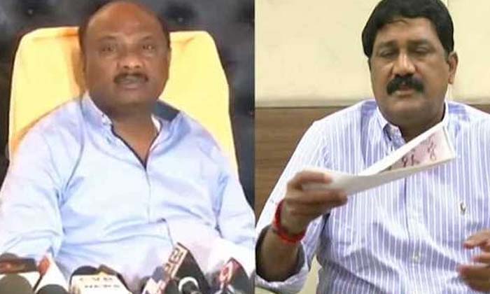  Who Is The 'ganta'? Annoyed Ayanna , Ganta Srinivasarao, Chintakayala Ayyanna Pa-TeluguStop.com