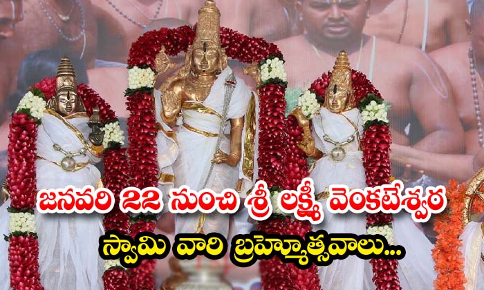 22   Brahmotsavam Of Sri Lakshmi Venkateswara Swamy 