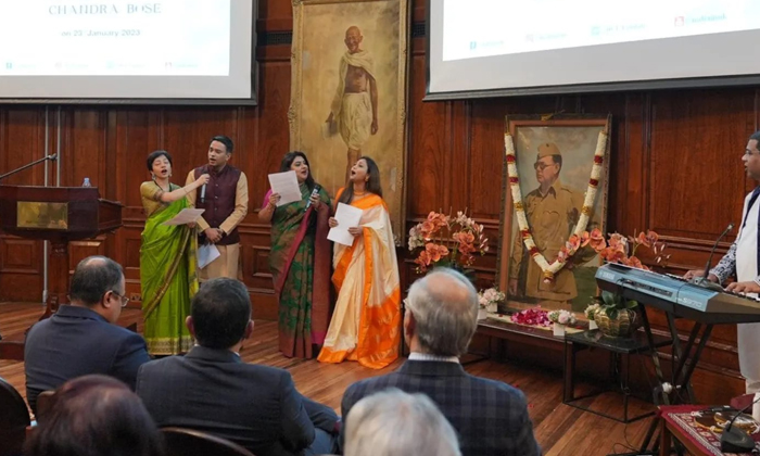  Indian High Commission In London Hosted Parakram Diwas , Parakram Diwas, Indian-TeluguStop.com