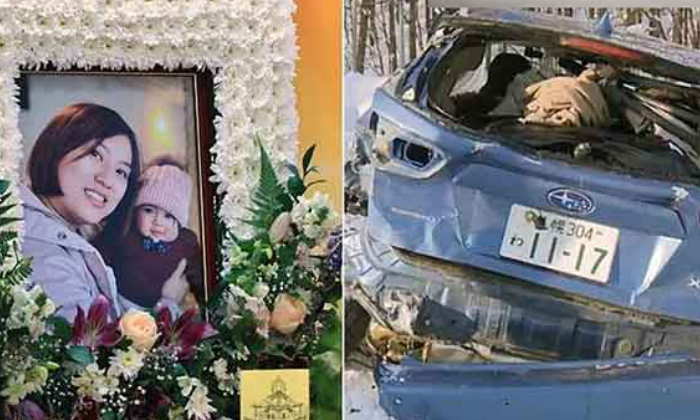  Indian From Singapore Loses Wife And Kid In Car Crash In Japan , Japan, Singapo-TeluguStop.com