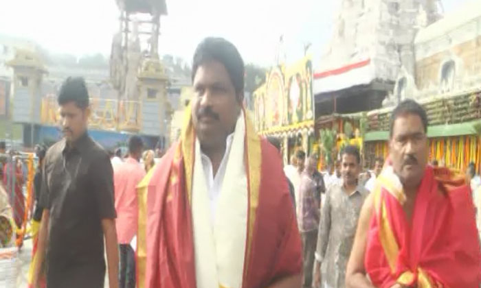  Ap Devadaya Sakha Minister Kottu Satyanarayana Visited Tirumala , Kottu Satyana-TeluguStop.com