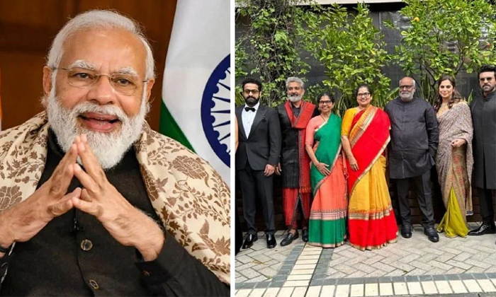  Pm Modi Congratulates Rrr Team For Golden Globe Award Details, Narendra Modi ,rr-TeluguStop.com