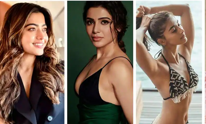 These Heroines Go Away Sook From Industry , Rashmika Mandana, Pooja Hegde, Saman-TeluguStop.com