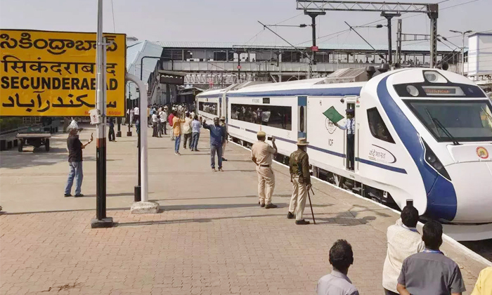  Vande Bharat Express Train Specialties And Ticket Prices Running In Telugu State-TeluguStop.com