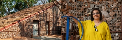  A Mansion From Debris At Kochi Biennale-TeluguStop.com