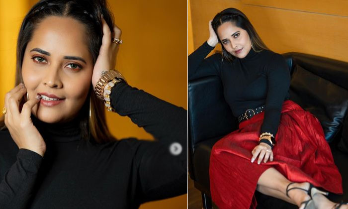  Anchor Anasuya Latest Photo Shoot Trending On Social Medi A,anchor Anasuya, Late-TeluguStop.com