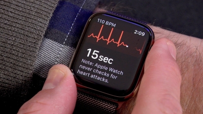  Apple Watch Helps Detect Heart Blockage-TeluguStop.com