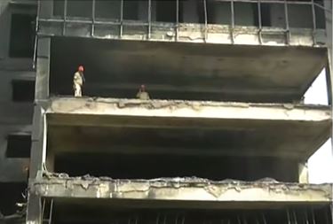  The Ground Is Set For The Demolition Of The Secunderabad Fire Building-TeluguStop.com