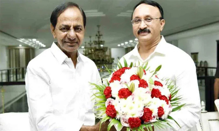  Cm Kcr Gives Target To Ap Brs Party President Thota Chandrasekhar Details, Ap Br-TeluguStop.com