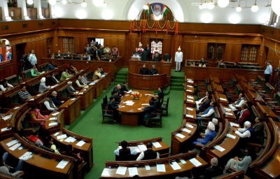  Delhi Assembly Session: House Adjourned For 10 Mts Amid Sloganeering By Bjp, Aap-TeluguStop.com
