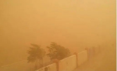  Dust Storm Hits Mongolian Province-TeluguStop.com