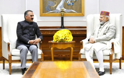 Himachal Cm Calls On Modi, Seeks Liberal Assistance Himachal Cm Calls On Modi, Seeks Liberal Assistance-TeluguStop.com