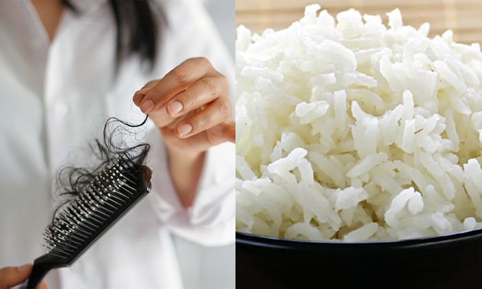  How To Stop Hair Fall With Leftover Rice Details! Stop Hair Fall, Leftover Rice,-TeluguStop.com