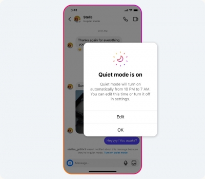 Instagram Users Can Now Pause Notifications With 'quiet Mode' Instagram Users Can Now Pause Notifications With 'quiet Mode'-TeluguStop.com