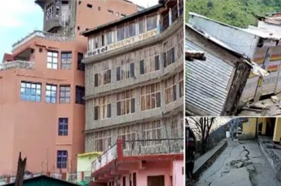  Joshimath Crisis: Demolition Drive Halted, Locals Angry Over Less Compensation-TeluguStop.com