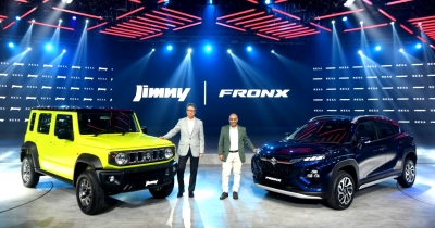  Maruti Suzuki Unveils Jimny And Fronx, Bookings Open-TeluguStop.com