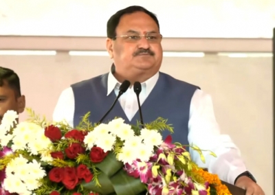  Modi Govt A Game Changer For Defence Sector: Nadda-TeluguStop.com