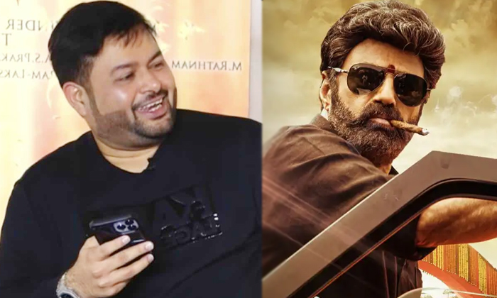 Music Director Thaman Comments About Balakrishna Veerasimha Reddy Movie Details Music Director Thaman Comments About Balakrishna Veerasimha Reddy Movie Details-TeluguStop.com