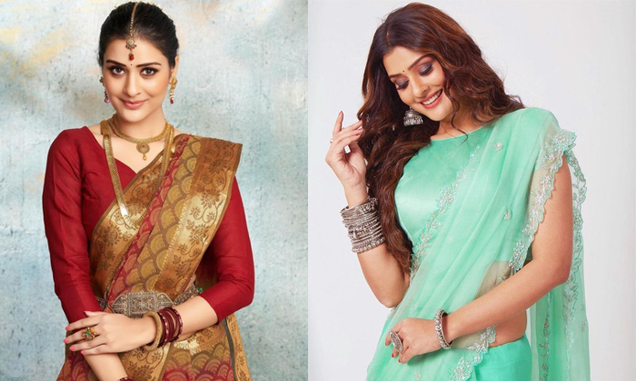  Netizens Comments On Payal Rajput Traditional Saree Look Details, Payal Rajput,-TeluguStop.com
